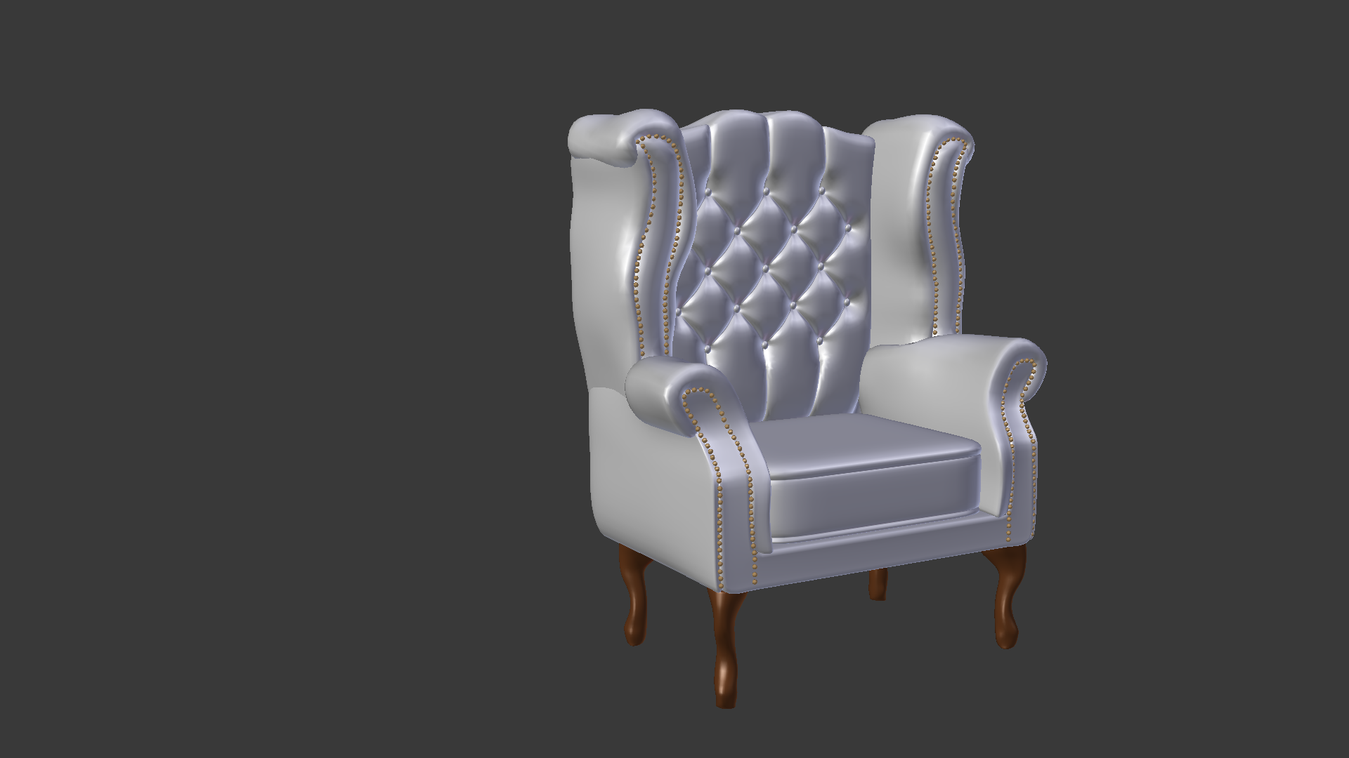 Scroll Wing Chair preview image 2